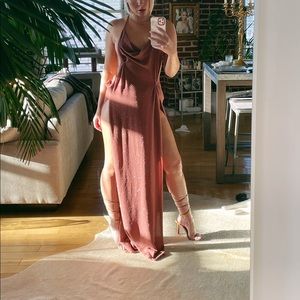 Laina Rauma Dream On double dip Halter Dress sz S